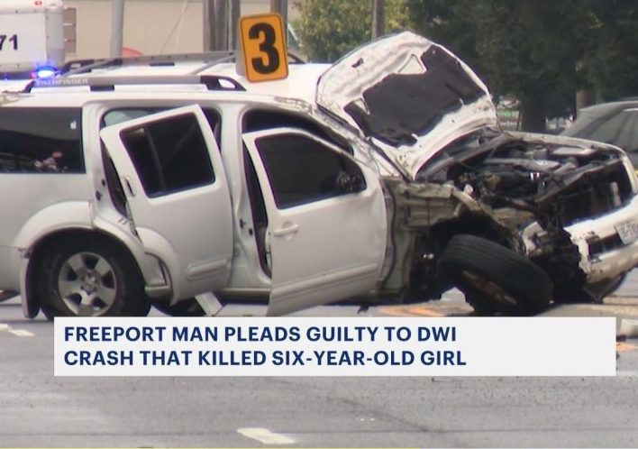 Freeport man pleads guilty to DWI crash that killed 6-year-old girl ...